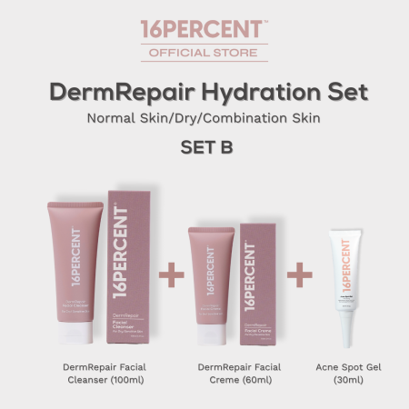 [Set B] 16PERCENT® - Hydration Boost Acne Regimen