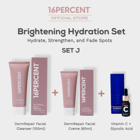 [Set J] 16PERCENT - Brightening Hydration Set (Hydrate and Erases Dark Spots)