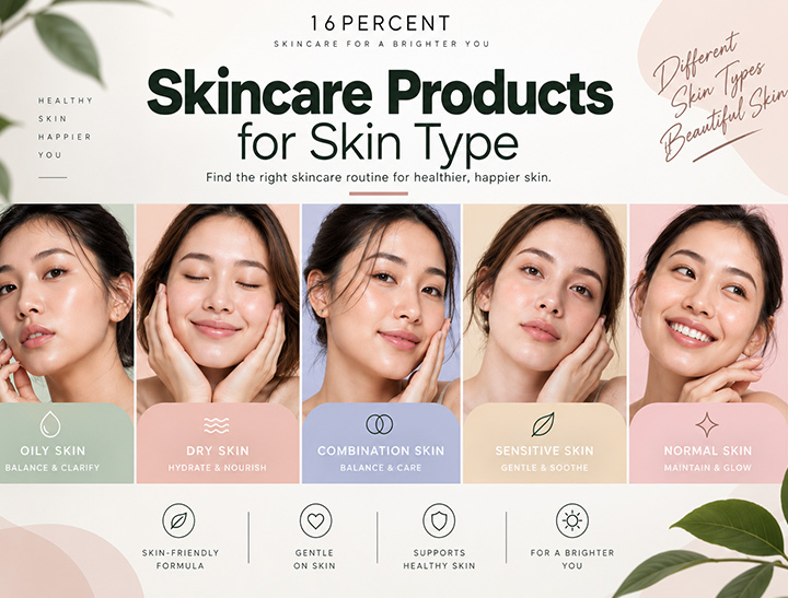 Skincare Products for Skin Type